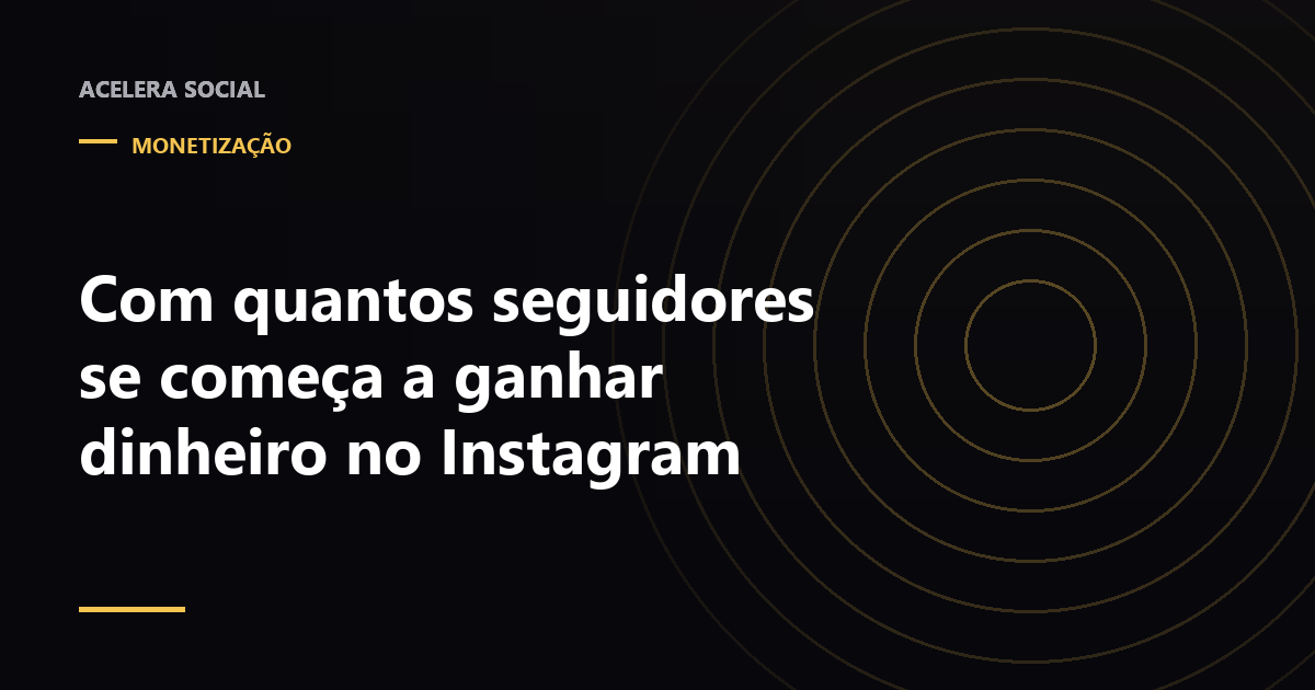 Contador de seguidores de um perfil do Instagram com um ponto de interrogação no lugar da meta