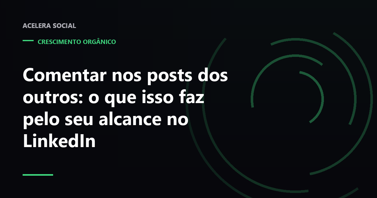 Fio de comentários de um post do LinkedIn com um comentário longo destacado entre respostas curtas