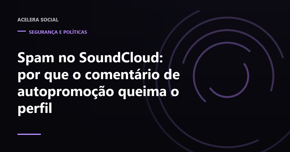 Forma de onda de uma faixa no SoundCloud com vários balões de comentário idênticos empilhados no mesmo ponto do áudio