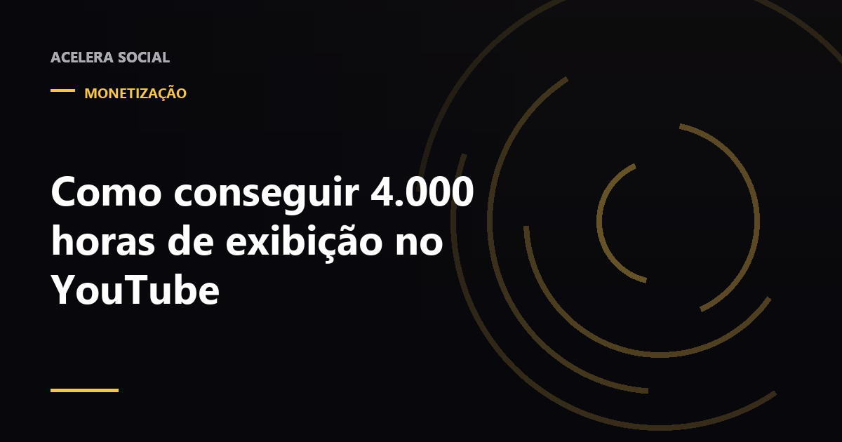 Barra de progresso rumo a quatro mil horas com uma janela deslizante de doze meses