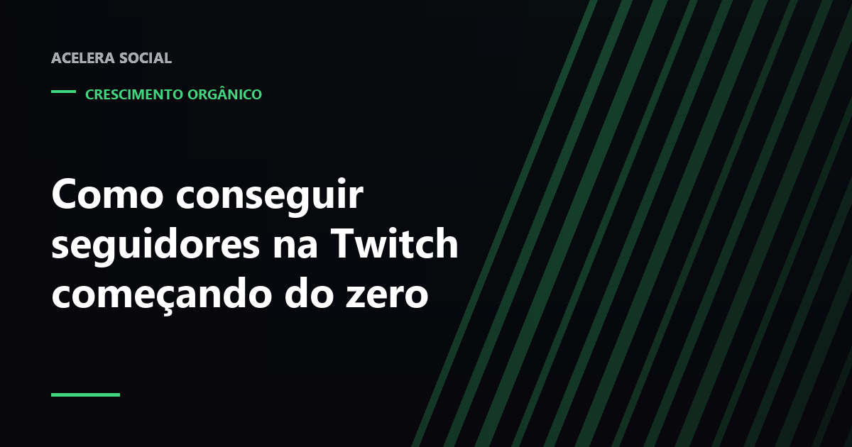 Lista de categorias da Twitch com um canal pequeno visível numa categoria pouco disputada