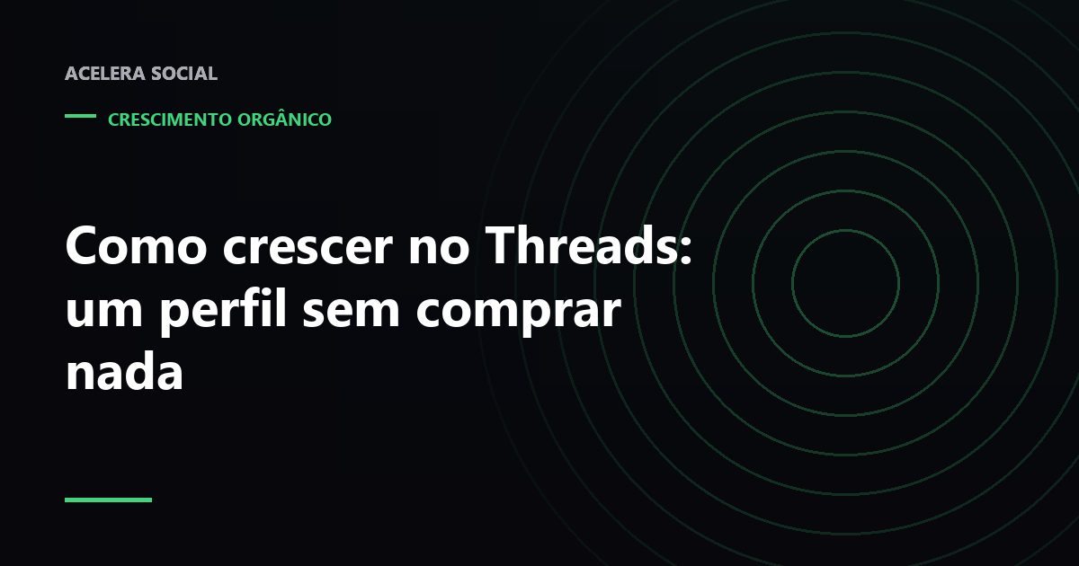 Perfil pequeno do Threads respondendo dentro de uma conversa movimentada de outro perfil