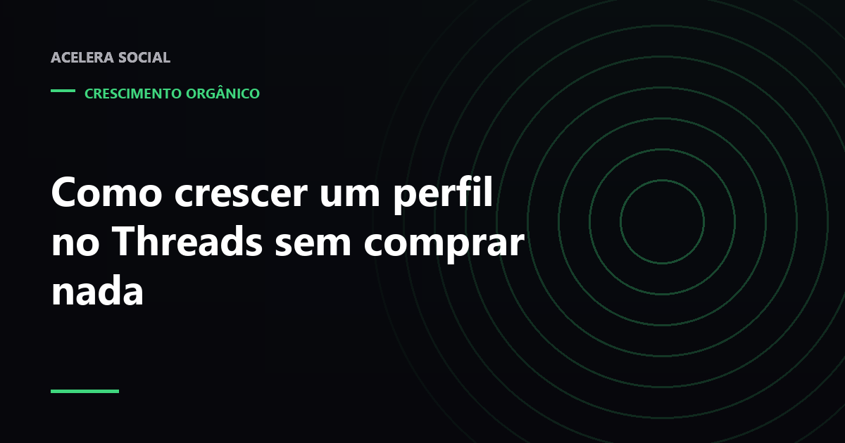 Perfil pequeno do Threads respondendo dentro de uma conversa movimentada de outro perfil