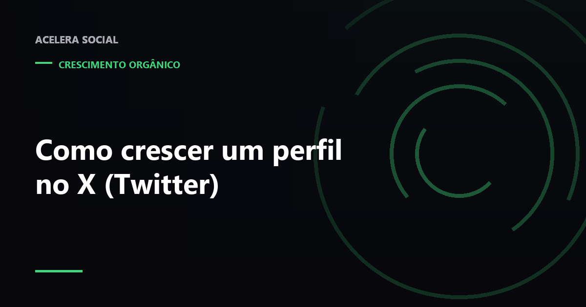 Rede de conversas no X com um perfil pequeno ganhando visibilidade por respostas