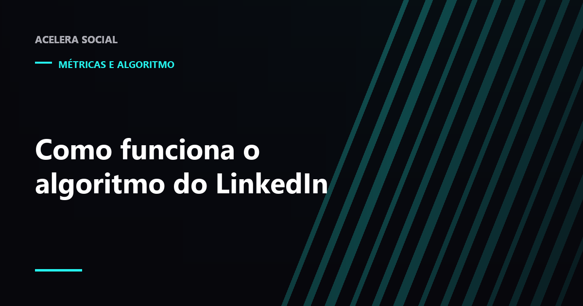 Uma publicação passando por camadas de filtro antes de chegar a três leitores diferentes