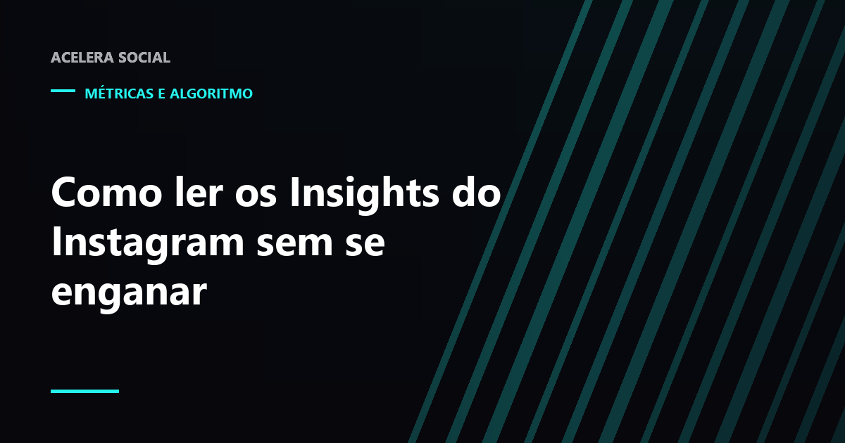 Painel de Insights com três indicadores destacados entre dezenas de outros