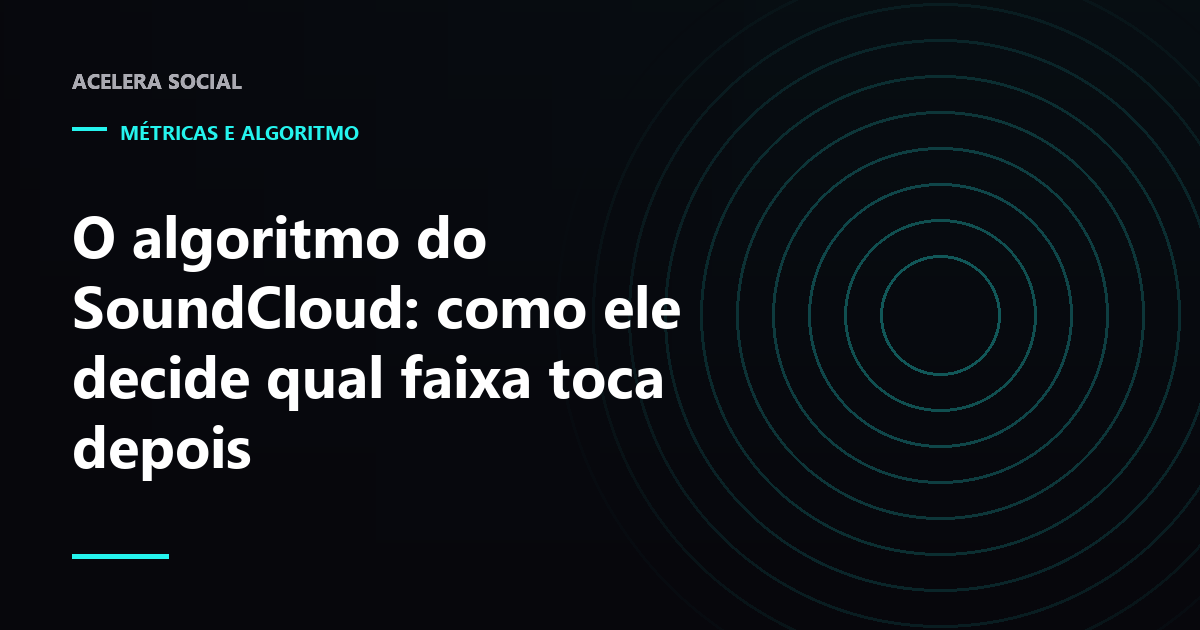 Fila de reprodução de um aplicativo de áudio com uma faixa terminando e outra entrando em seguida