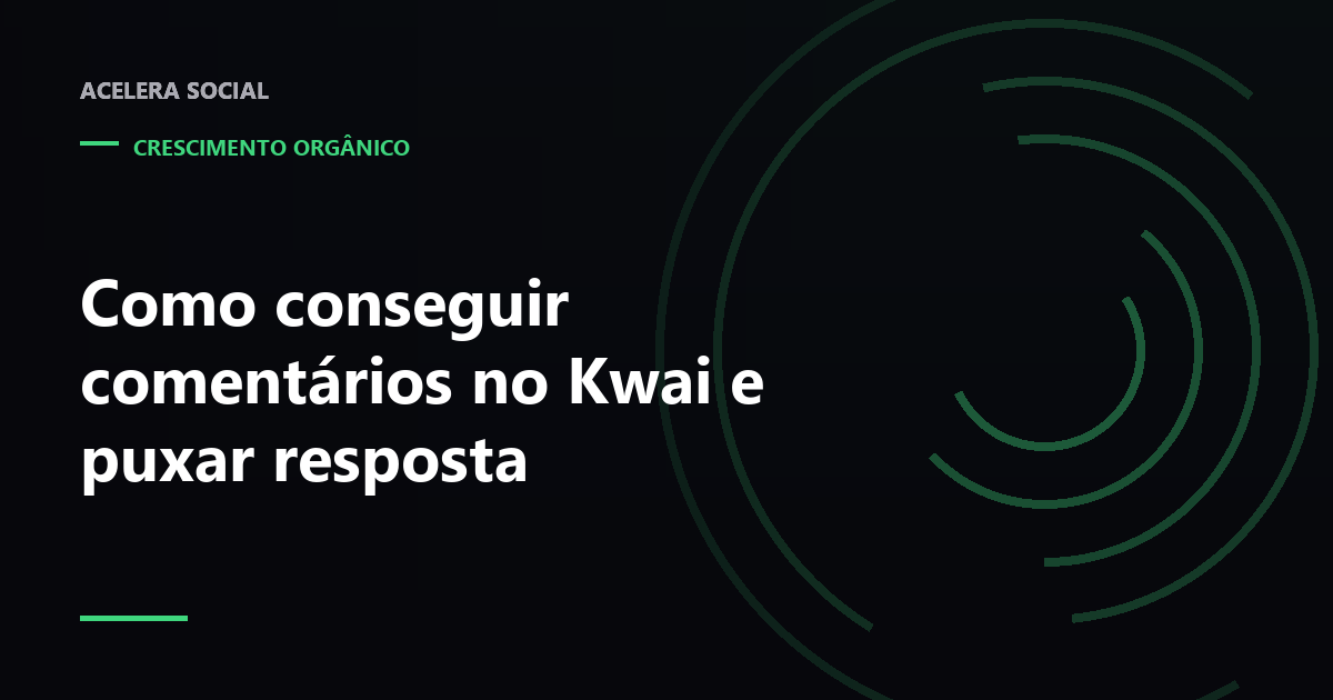 Tela de comentários de um vídeo do Kwai com respostas do autor destacadas na seção