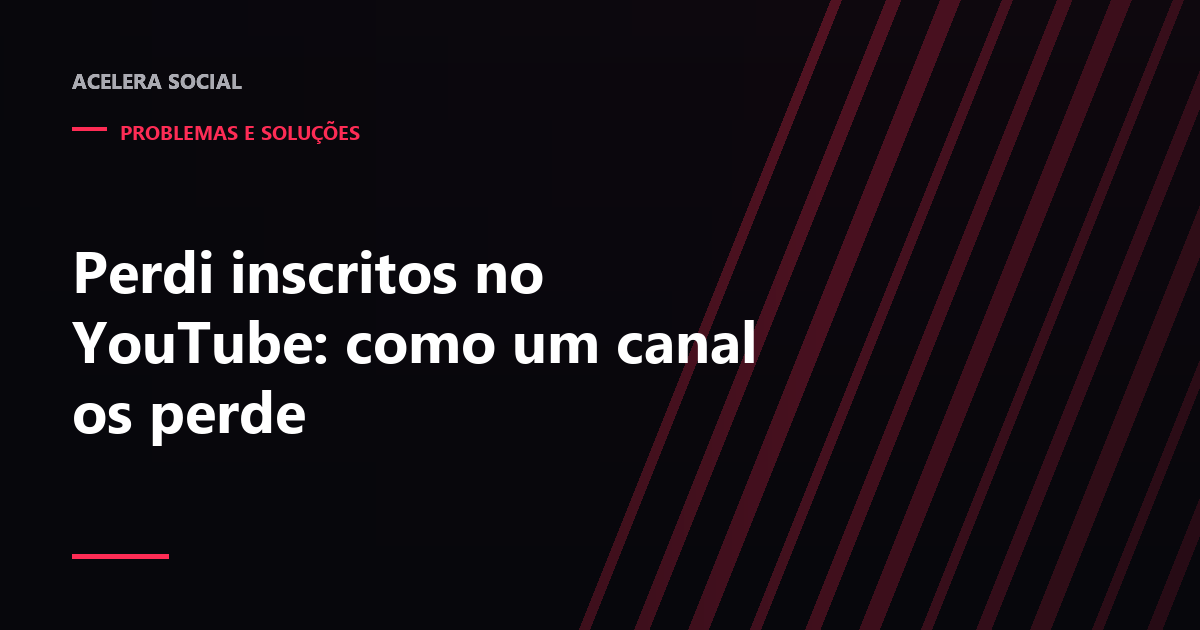 Contador de inscritos recuando com um filtro removendo contas inativas