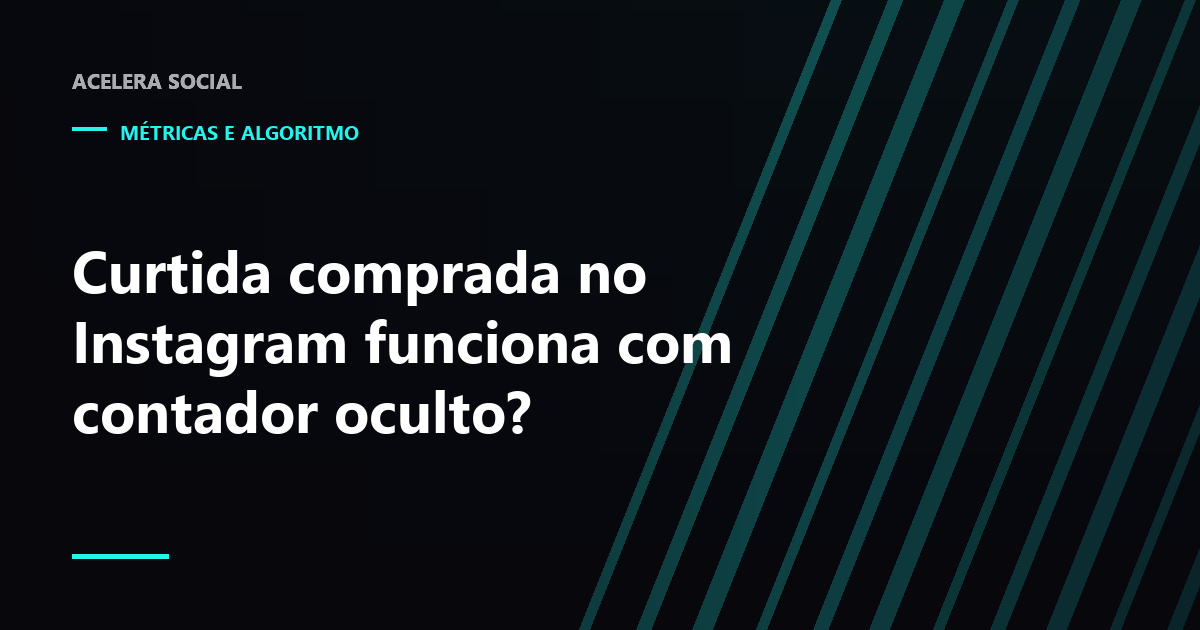 Publicação de Instagram com o coração aceso e o espaço do número de curtidas apagado