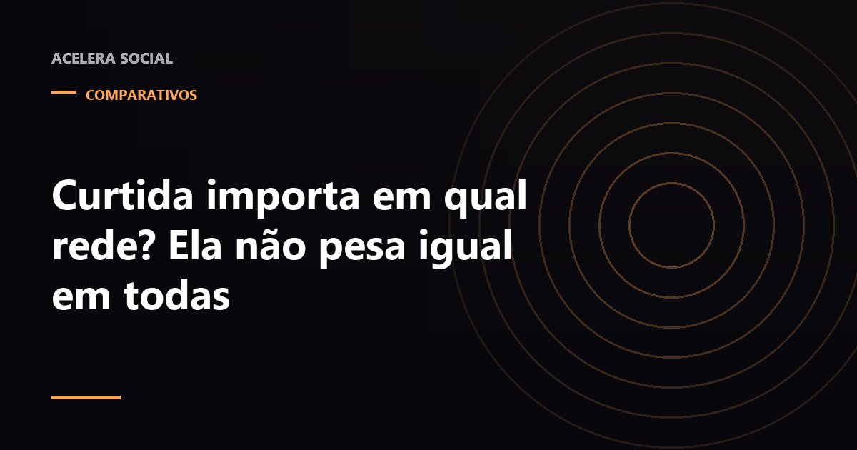 Ícone de coração repetido em telas de redes diferentes, cada uma exibindo o contador em um estado distinto