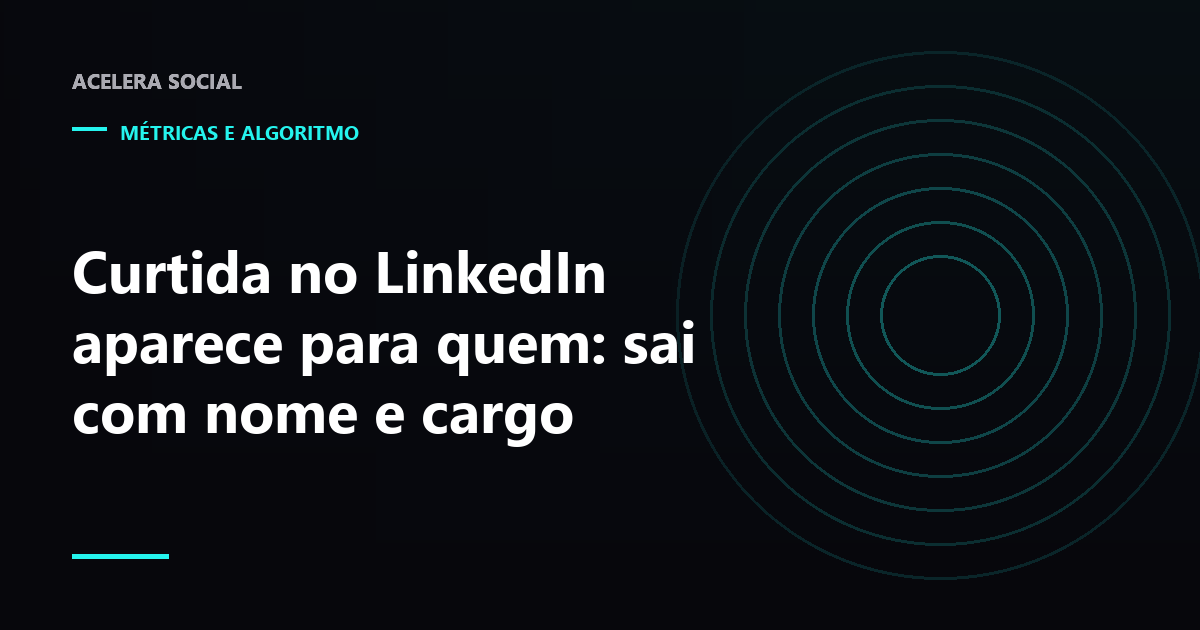 Lista de quem reagiu a uma publicação aberta na tela, com nome e cargo legíveis linha a linha