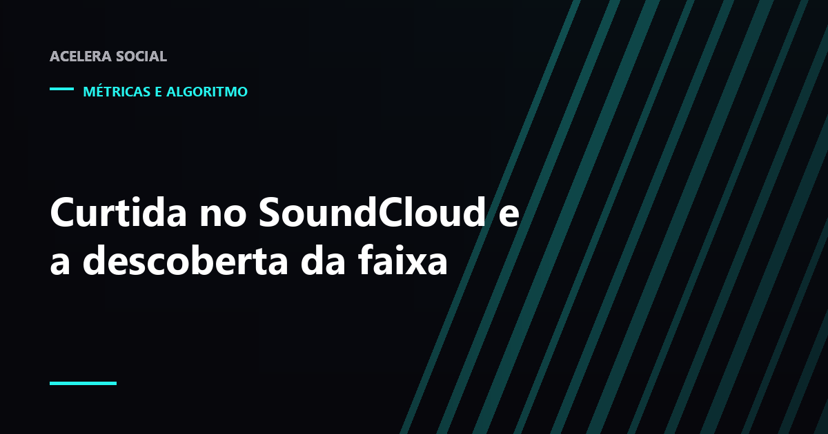 Perfil de ouvinte aberto na aba de curtidas, com uma faixa da lista em destaque ao lado da forma de onda