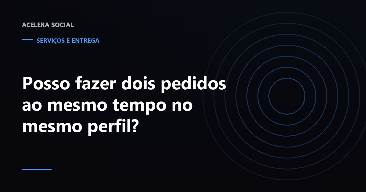 Duas filas de entrega chegando ao mesmo contador de perfil, uma delas sem etiqueta de identificação