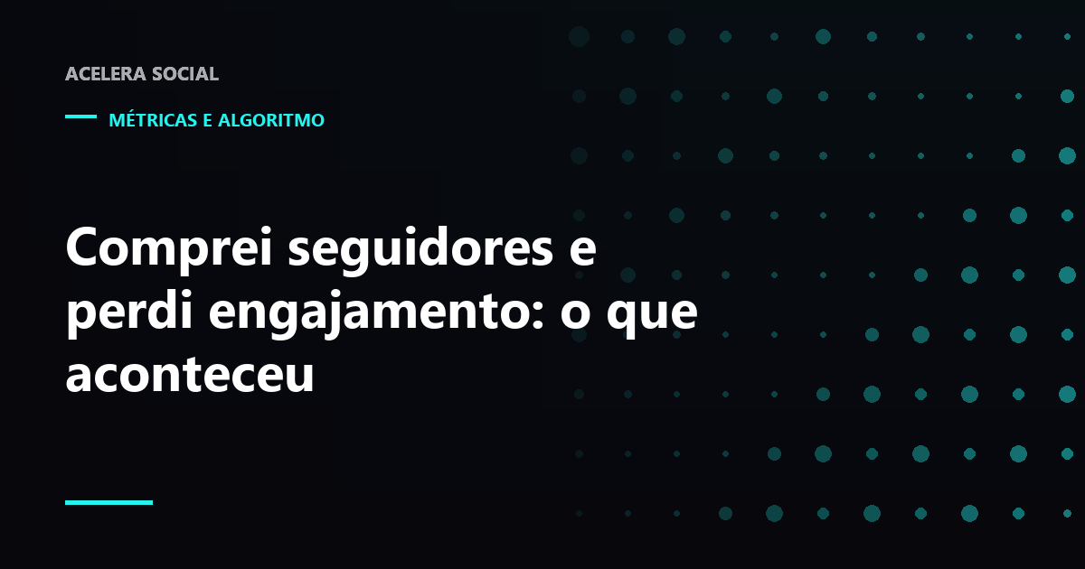 Fração com numerador parado e denominador crescendo, ao lado de um gráfico de alcance estável