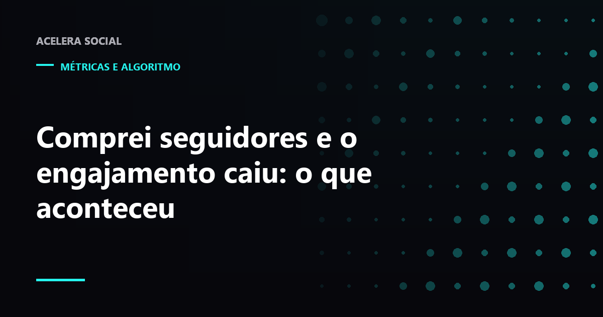 Fração com numerador parado e denominador crescendo, ao lado de um gráfico de alcance estável