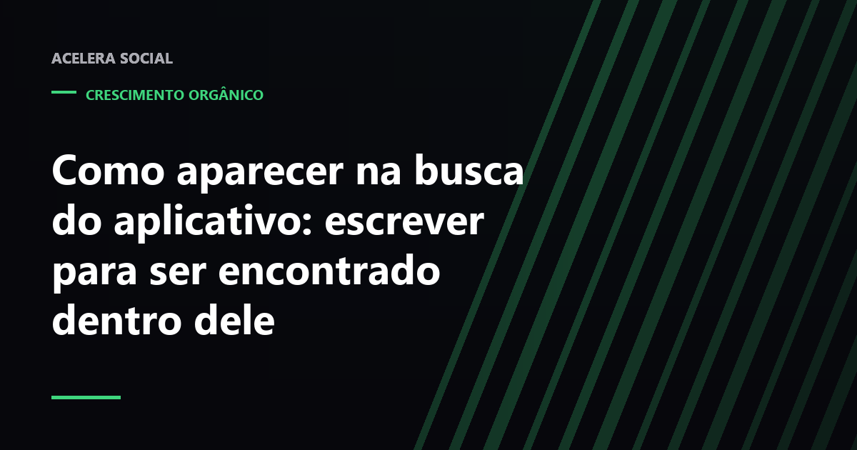 Campo de busca de aplicativo no celular com lista de sugestões abaixo do cursor