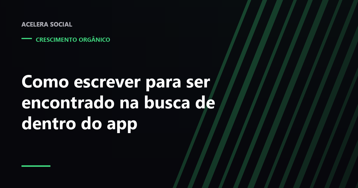 Campo de busca de aplicativo no celular com lista de sugestões abaixo do cursor