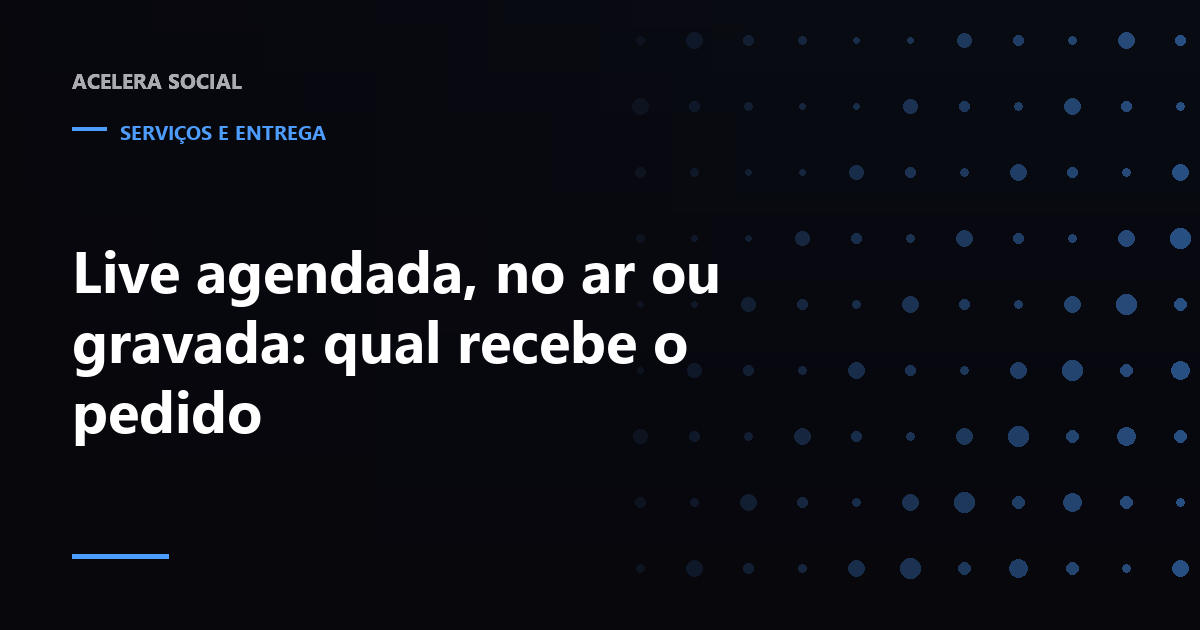 Três telas de transmissão do YouTube lado a lado, uma com contagem regressiva, uma com contador de espectadores ao vivo e uma com vídeo gravado