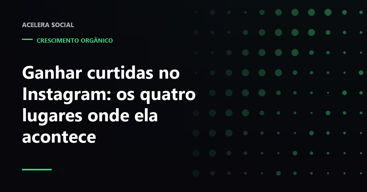 Tela de celular com quatro corações acesos em pontos diferentes do aplicativo do Instagram