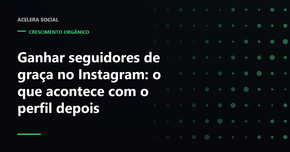 Gráfico com uma linha de seguidores subindo em degrau enquanto a linha de alcance segue reta