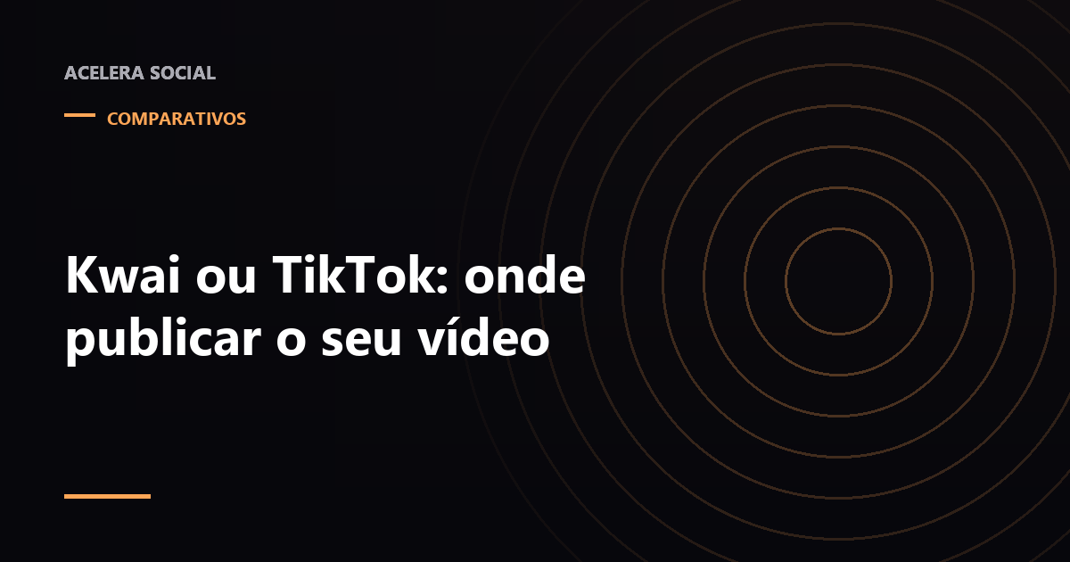 Duas telas verticais lado a lado comparando alcance e concorrência nas duas redes