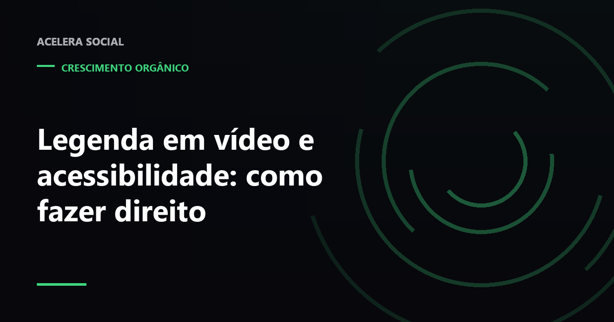 Celular na vertical com bloco de legenda no terço central e a coluna de botões da plataforma cobrindo a lateral e o rodapé
