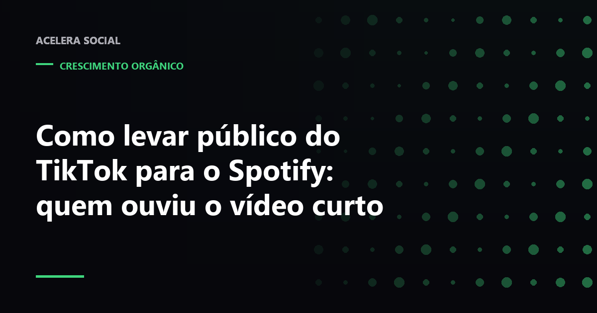 Celular com vídeo vertical em reprodução ligado por um fio fino à ficha de uma faixa aberta em app de streaming