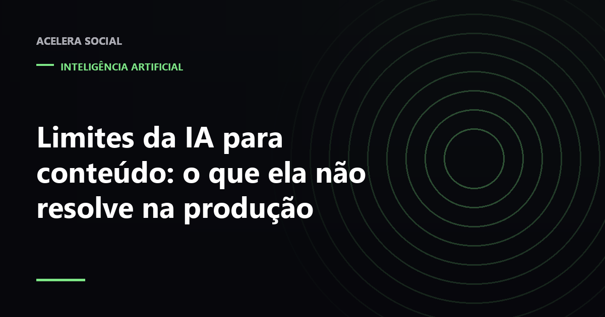 Área de sobreposição entre o que a IA produz e o que só a experiência própria fornece