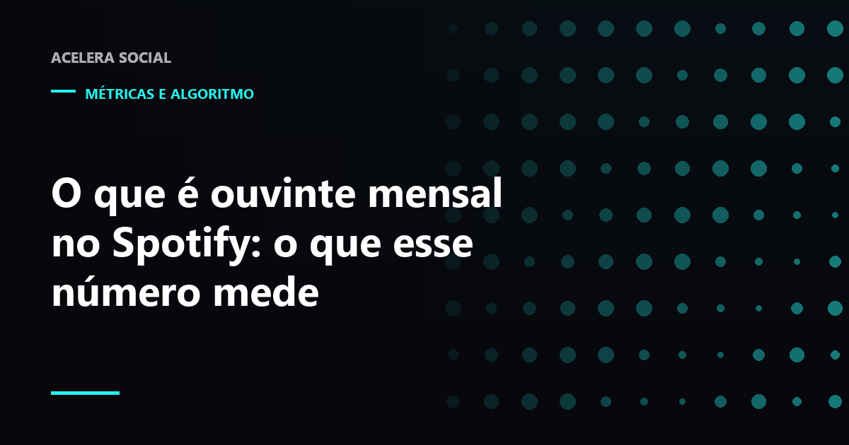Linha de gráfico oscilando ao lado de silhuetas de pessoas com fones, em tons de verde sobre fundo escuro
