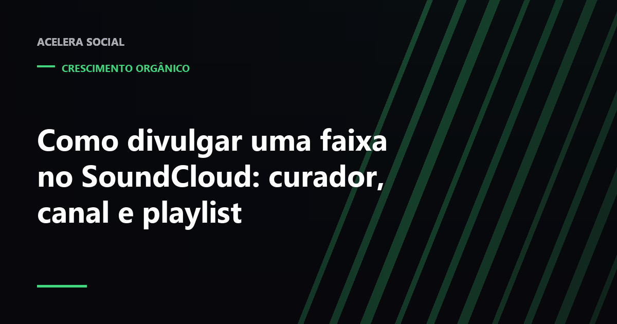 Tela de mensagem direta aberta ao lado da forma de onda de uma faixa, com um link de prévia colado no texto