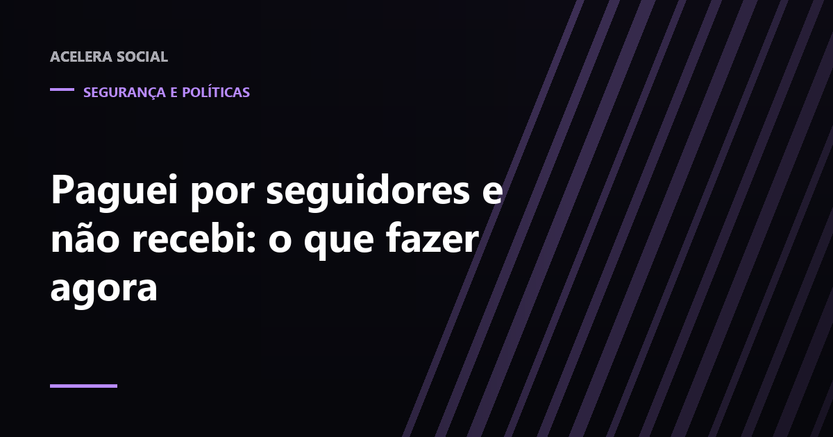 Comprovante de pagamento ao lado de um contador de seguidores parado no mesmo número