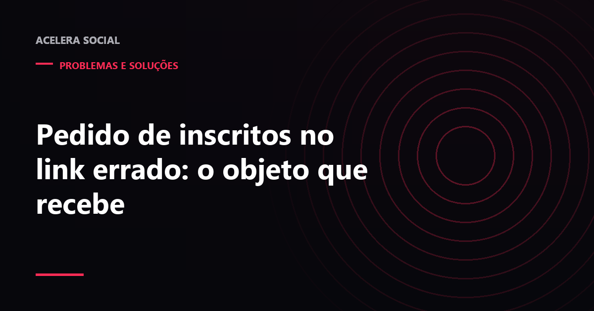 Campo de endereço de pedido com duas setas saindo dele, uma para um ícone de canal e outra para um ícone de vídeo