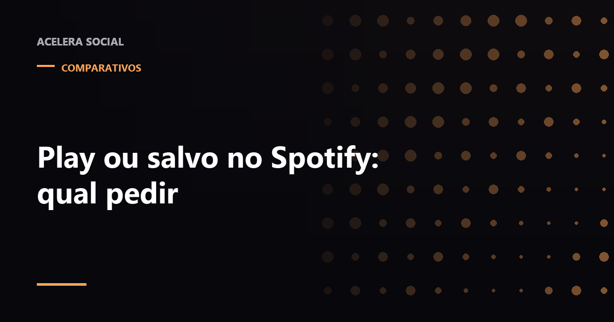 Tela de uma faixa de música com o botão de play de um lado e o ícone de biblioteca marcado do outro