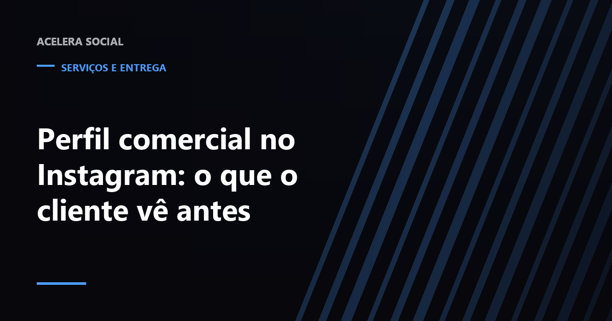 Tela de perfil de empresa com quatro pontos de avaliação destacados