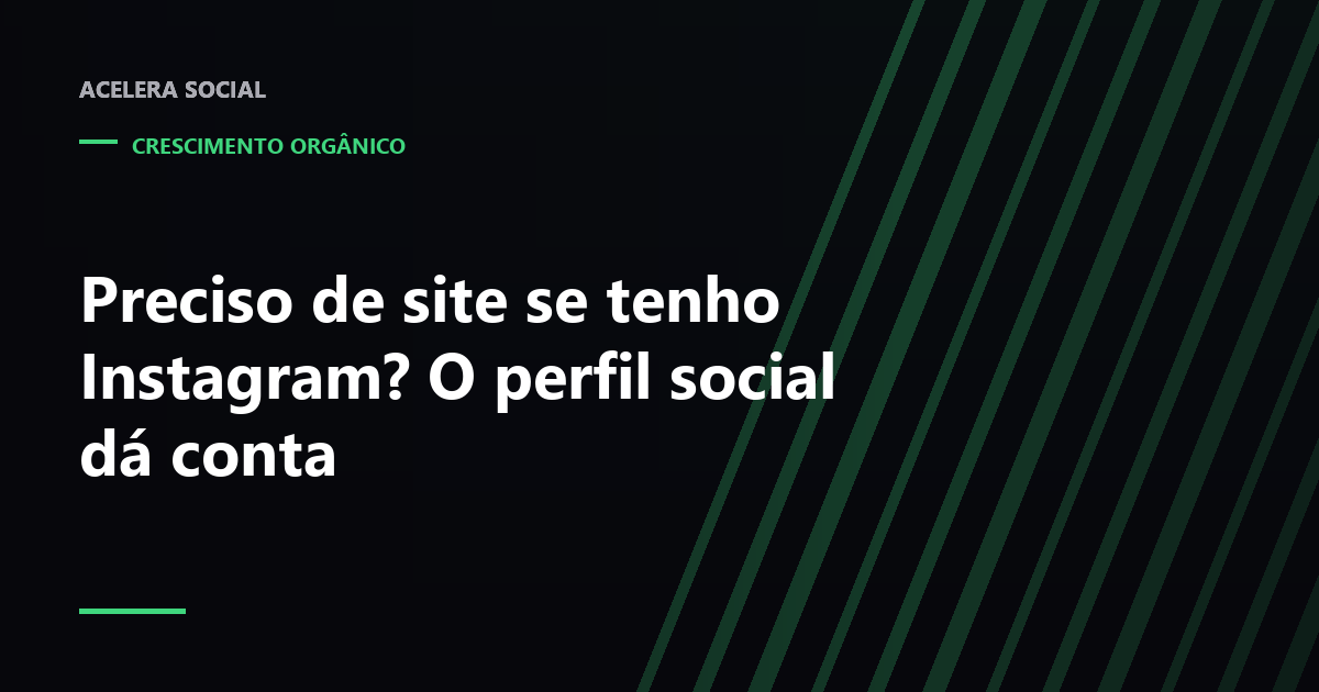 Fachada de um negócio pequeno onde a placa de endereço foi substituída pelo ícone de um perfil