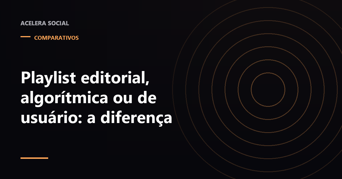 Três colunas de capas de música representando curadoria humana, recomendação automática e lista feita por uma pessoa