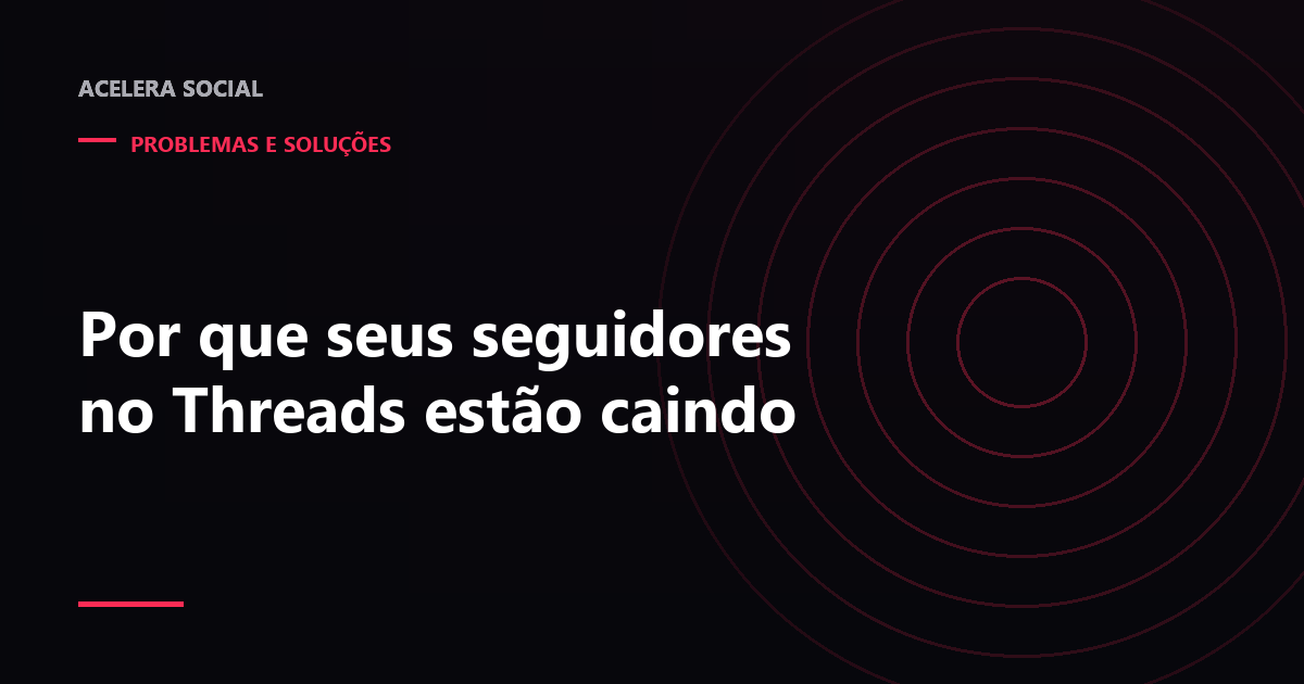 Contador de seguidores em queda com silhuetas de perfis desaparecendo da lista