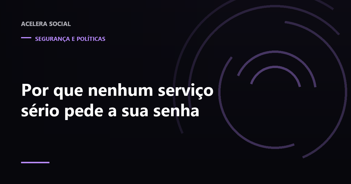 Campo de senha riscado ao lado de um campo de nome de usuário aprovado
