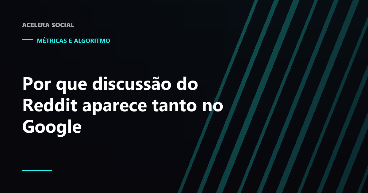 Tela de resultados de pesquisa com uma discussão de fórum aberta ao lado