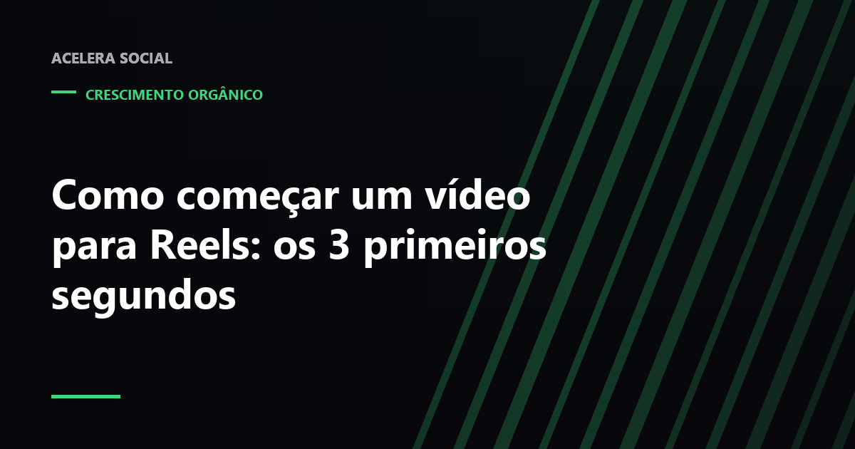 Linha do tempo de um vídeo com os três primeiros segundos ampliados e destacados