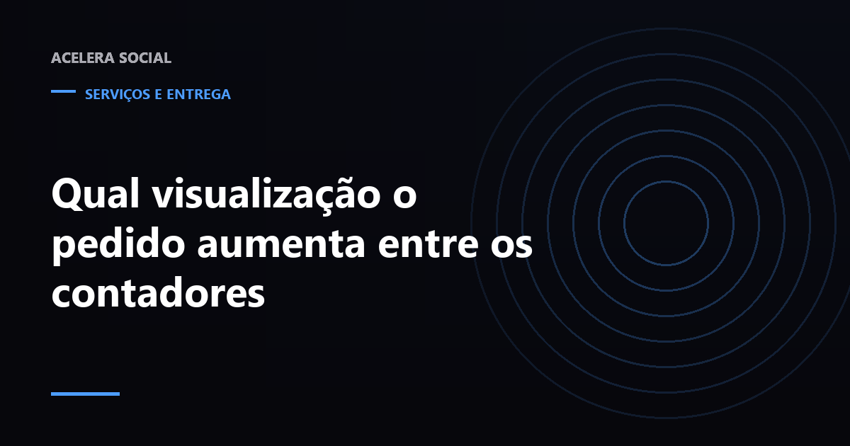 Tela de métricas com quatro contadores parecidos empilhados e apenas um deles em destaque