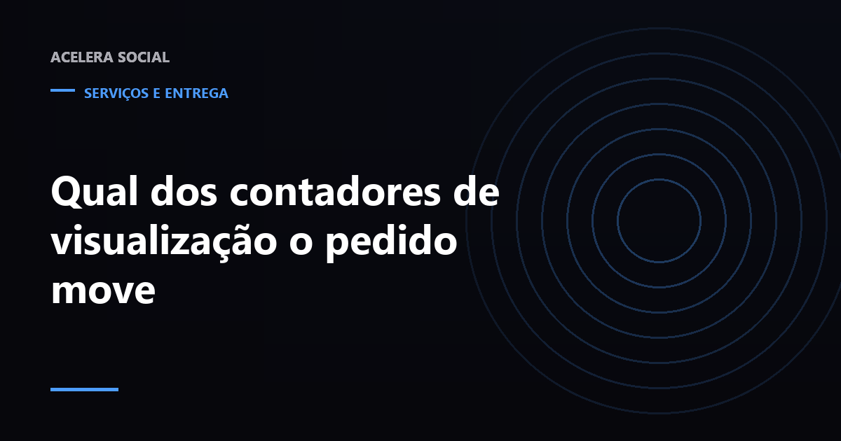Tela de métricas com quatro contadores parecidos empilhados e apenas um deles em destaque