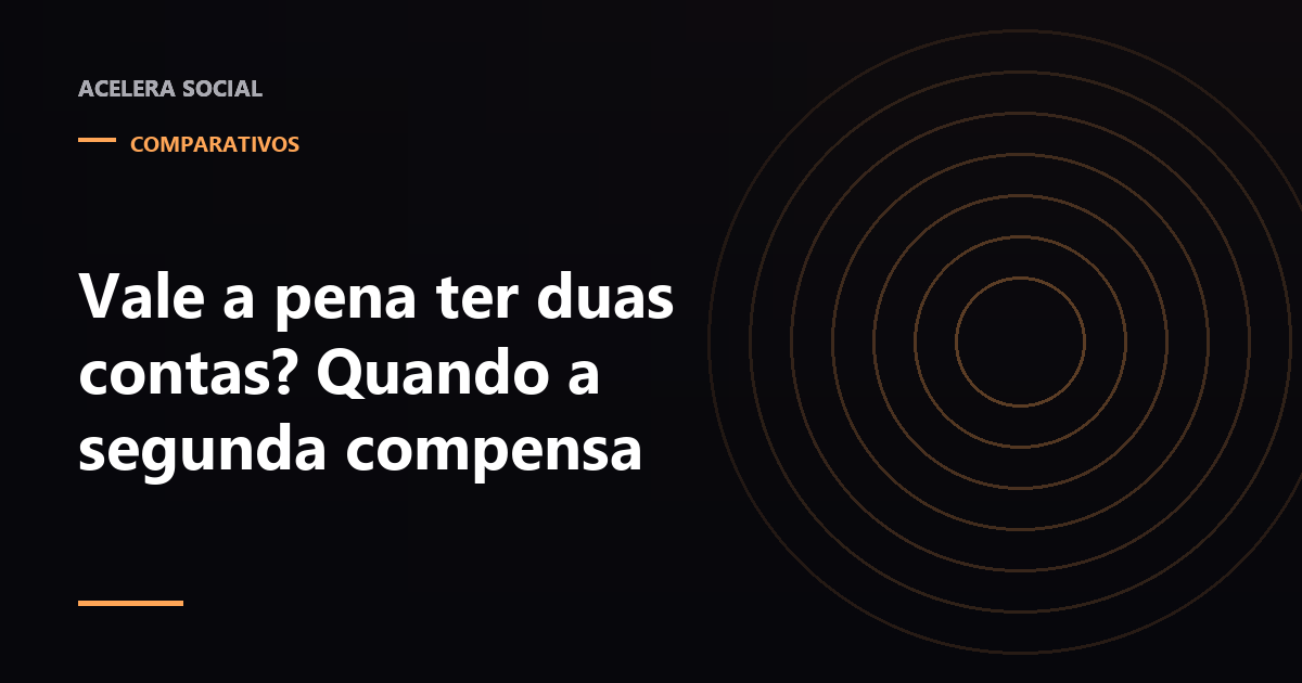 Dois cartões de perfil lado a lado, um com calendário cheio e outro com o calendário quase vazio
