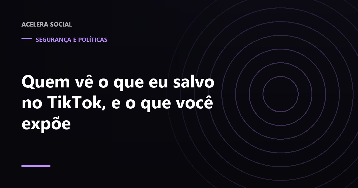 Marcador de página sobre uma grade de vídeos verticais, com um olho riscado ao lado