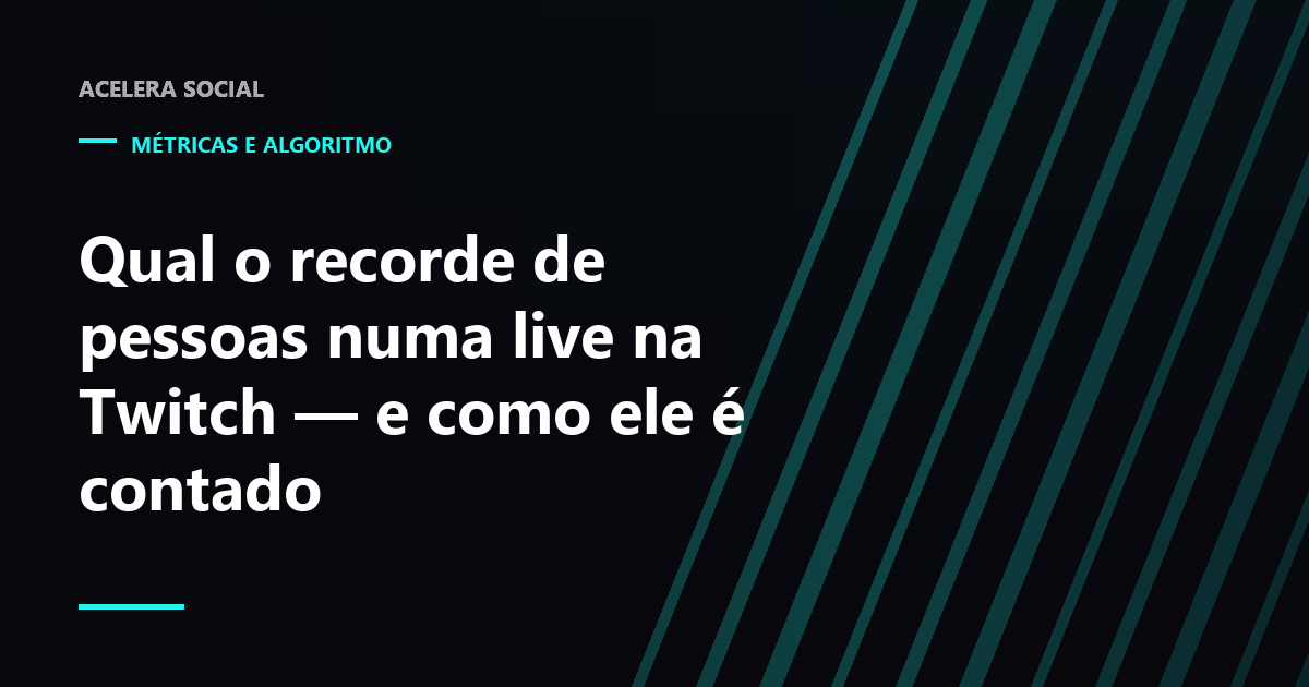 Gráfico de espectadores simultâneos subindo em pico acentuado sobre a silhueta de uma transmissão