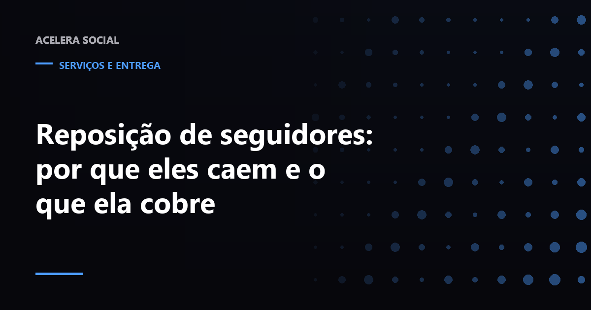 Contador de seguidores com uma parte recuando e uma seta de reposição devolvendo o valor