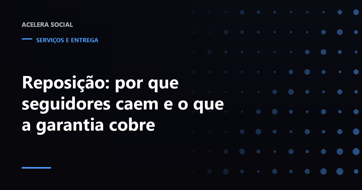 Contador de seguidores com uma parte recuando e uma seta de reposição devolvendo o valor