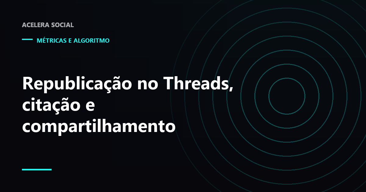 Três setas partindo de um mesmo post, uma para outro feed, uma para um post novo e uma saindo da tela