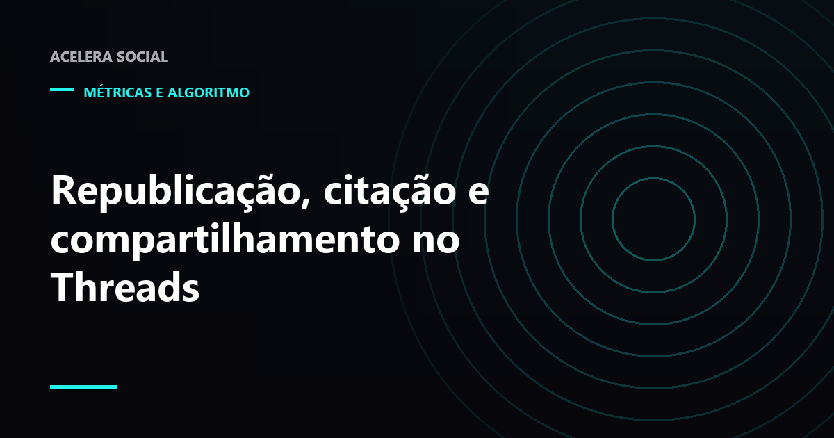 Três setas partindo de um mesmo post, uma para outro feed, uma para um post novo e uma saindo da tela